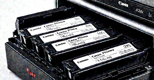 Cartouches d'encre canon pixma : économies et rapidité!